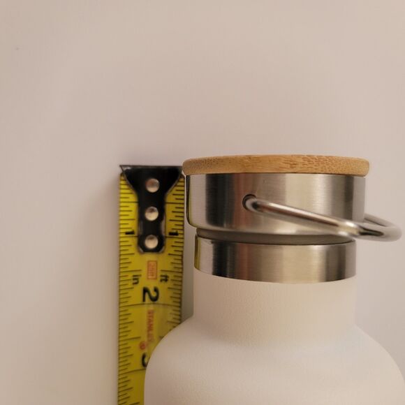 4OCEAN Insulated Blue & White Stainless Steel Reusable Water Bottles Set Of 2 - Picture 12 of 13